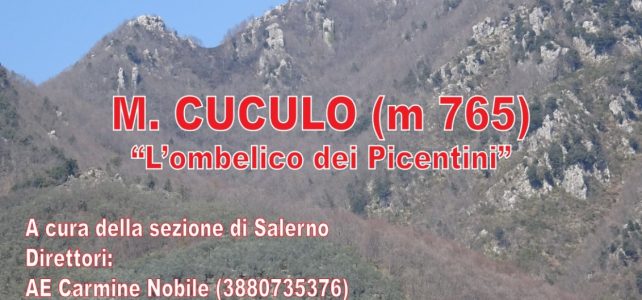 3 aprile – Monte Cuculo (765 m) da Sieti