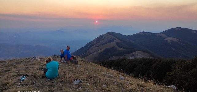 9 agosto – Tramonto sul Taburno 9 agosto – Tramonto sul Taburno