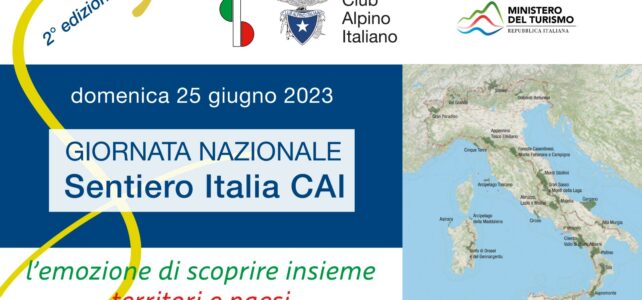 25 giugno – Giornata Nazionale del Sentiero Italia